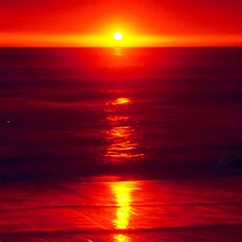 Red Sunset Request Beach Wallpaper And Picture Imagesize 258