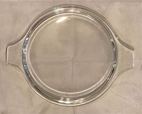Pyrex C Round Glass Lid Casserole Qt Quart