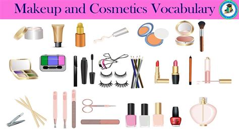 Makeup And Cosmetics Vocabulary Youtube