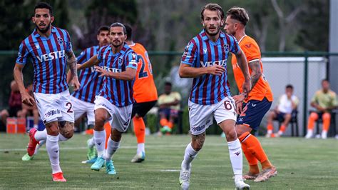 Trabzonspor Başakşehir maçında gol sesi çıkmadı