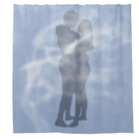 Romantic Love Girlfriend Wife Shower Curtains Hooks Bathroom Curtain
