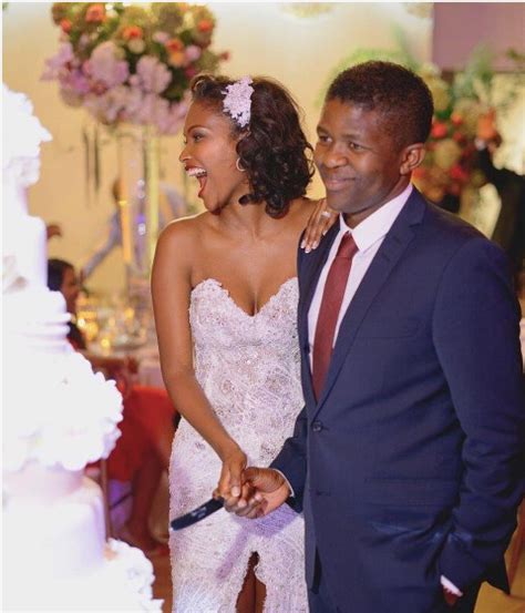 Model Rosette Ncwana Celebrates Her One Year Wedding Anniversary Okmzansi
