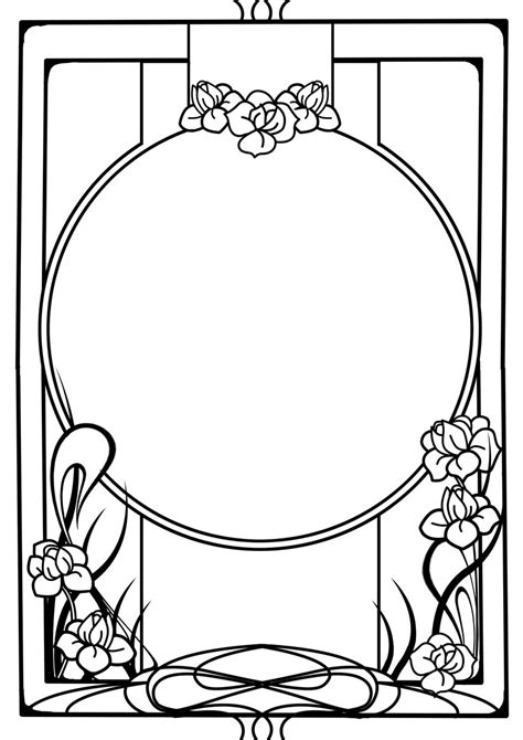 Add A Touch Of Elegance To Your Art With Art Nouveau Frames