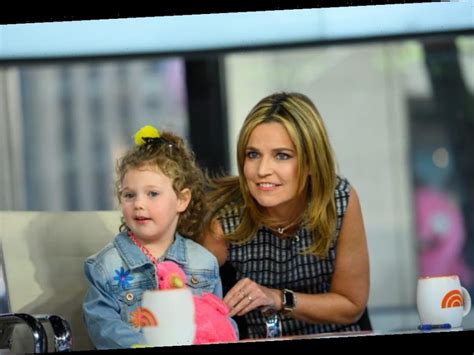 Today Show Star Savannah Guthrie Posts Stunning Pics And Birthday Wishes To Her Daughter Vale