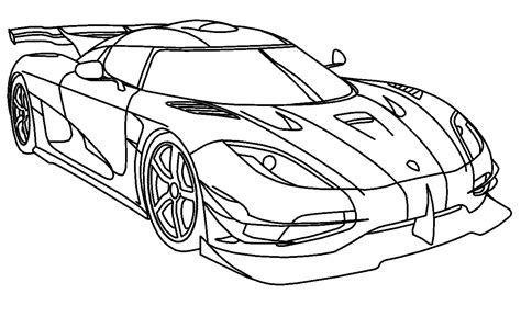 Koenigsegg Coloring Pages At Getcolorings Free Printable Colorings