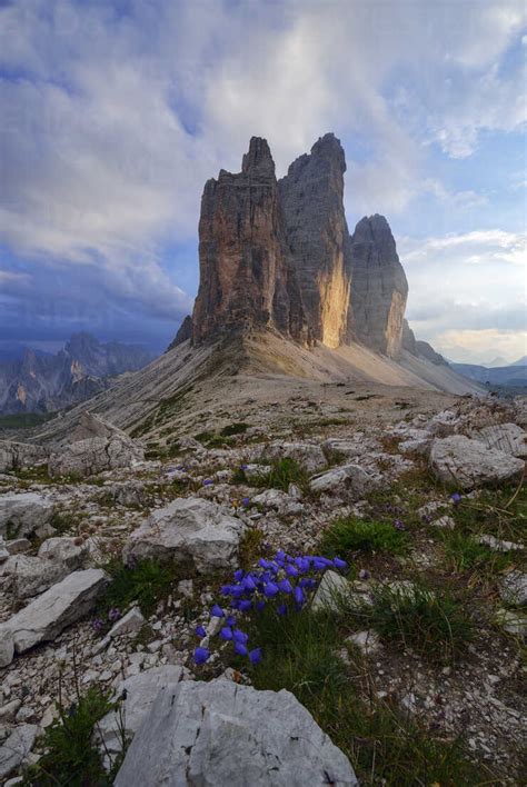 Italy Sexten Dolomites Tre Cime Di Lavaredo Nature Park Tre Cime Unesco World Heritage