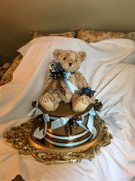 Teddy Bear Centerpiece Baby Shower Centerpiece 1st Birthday Etsy