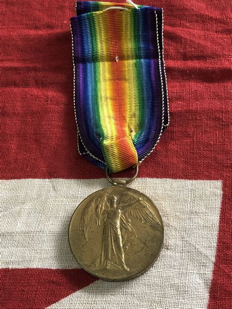 Ww1 Victory Medal Longden Liverpool Regiment 12th Seaforth Bn