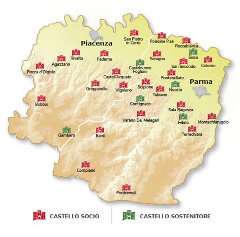 I Castelli Del Ducato Di Parma Piacenza E Pontremoli