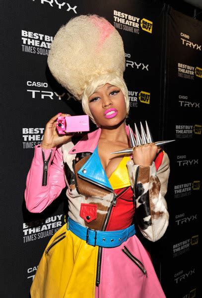 Nicki Minaj Helps Casio Launch New Tryx Digital Camera In