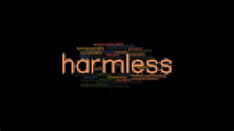 Harmless Synonyms And Related Words What Is Another Word For Harmless