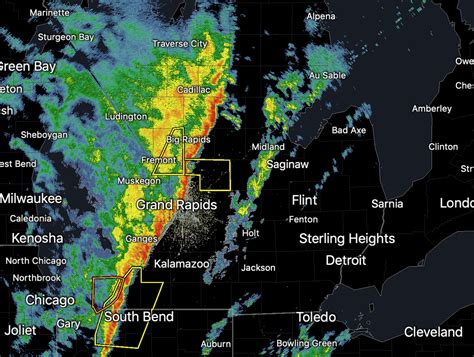 Severe Thunderstorm Watch For Western Half Of Lower Michigan Heres