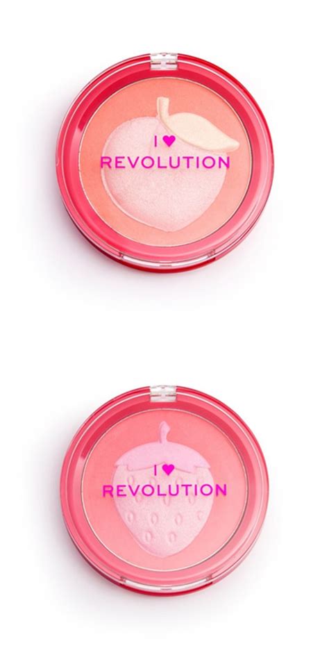 I Heart Revolution Fruity Blusher And Highlighters Are Too Cute