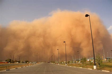 Aircraft Shelter Needed From Increasing Dust Storms