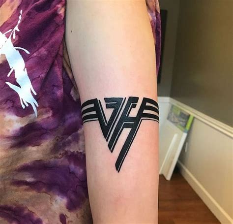 My Van Halen Armband Tattoo 22tattoo Metal Tattoo Arm Band Tattoo