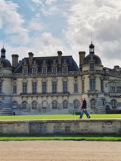 Chateau De Chantilly Important Historical Monument In The North Of