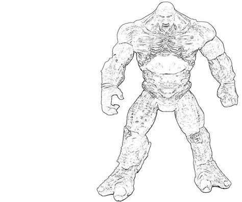 Abomination Marvel Hulk Pages Coloring Pages