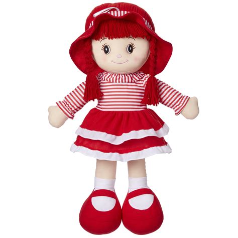 Love And Hug Rag Doll For Girls 24 Soft Huggable Plush Doll For Kids
