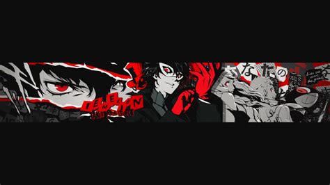 2048x1152, youtube banner 2048x1152 best business template in. Persona 5 (Youtube Banner) by iEmelien.deviantart.com on ...