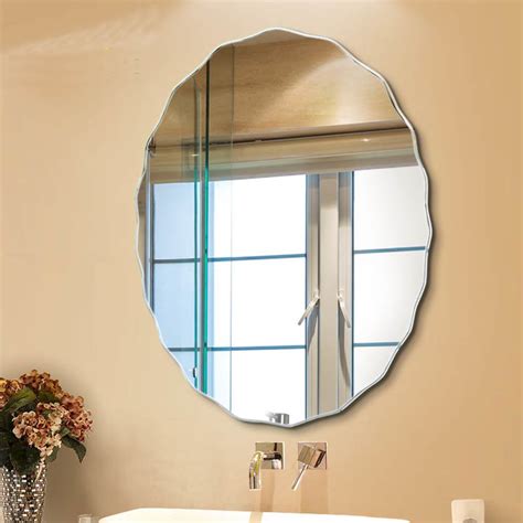 Hanging A Frameless Bathroom Mirror Semis Online