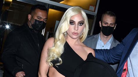 Lady Gaga S Wardrobe Malfunction While Out In New York In Touch Weekly