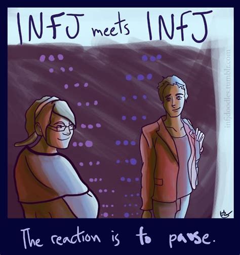 Infj Meets Infj Doodles Infj Infp Infj Personality Intj And Infj