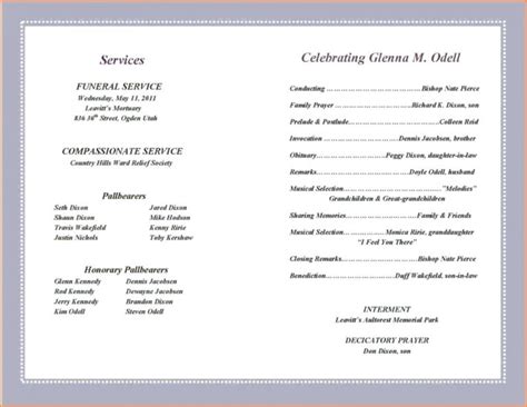 These templates would help you on organizing any reunion and will when the storm has settled and the dust cleared. Family Reunion Schedule Template Sample Program Templates ...