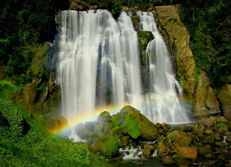 Marakopa Waterfalls Slow Shutter Speed Landscape A Photo On Flickriver