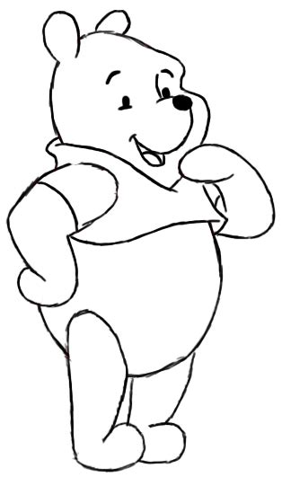 Connect with other artists and watch other cartoons drawings. How To Draw Winnie The Pooh - Draw Central