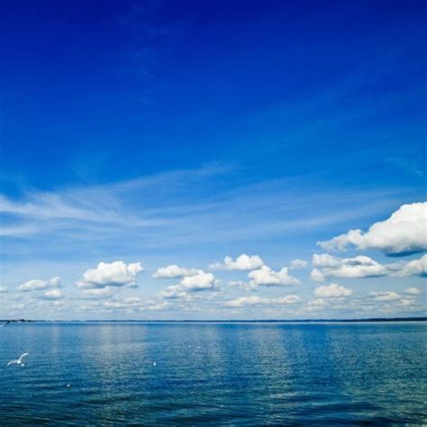 Landscape Sea Blue Sky Wallpapersc Smartphone