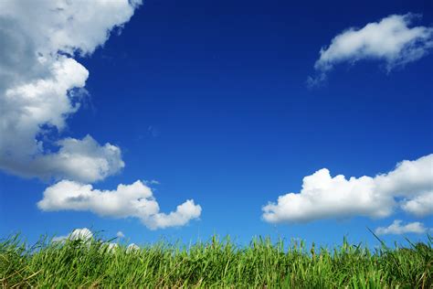 Free Stock Photo Of Blue Sky Bright Clouds