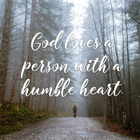 God loves a humble Heart Quote - Book | Humble heart, Gods love, Humble quotes
