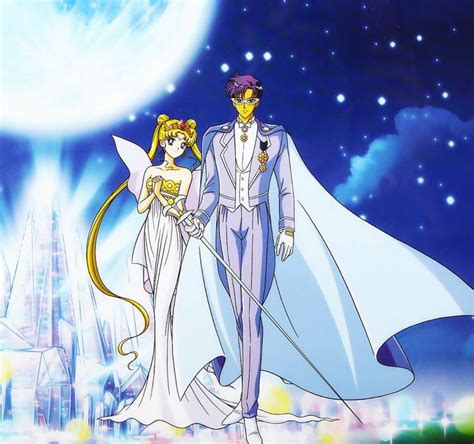 neo queen serenity and king endymion by marco albiero sailor moon stars sailor moon crystal