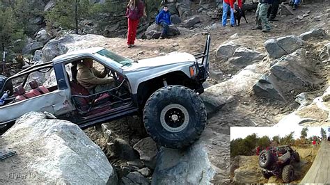 Toyota Rock Crawler Motors Up The Huge Exit Carnage Canyon Hd Youtube