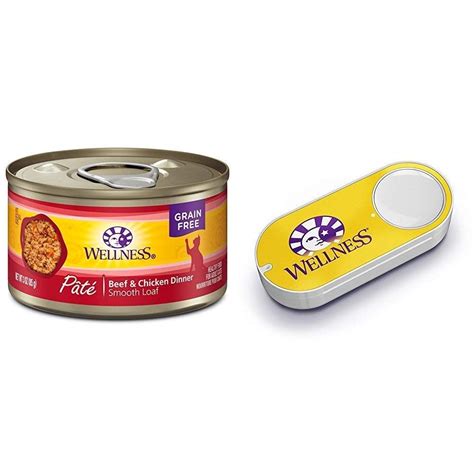 Check spelling or type a new query. Wellness Natural Grain Free Wet Canned Cat Food, Beef and ...