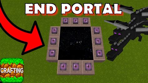 How To Make An End Portal In Crafting And Building Fight With Ender
