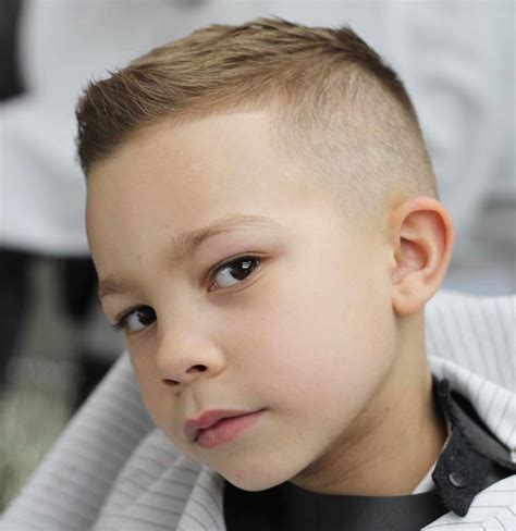 20 Short Fade Little Boy Haircuts Fashion Style