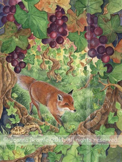The Fox And The Grapes By Joannabromley On Deviantart
