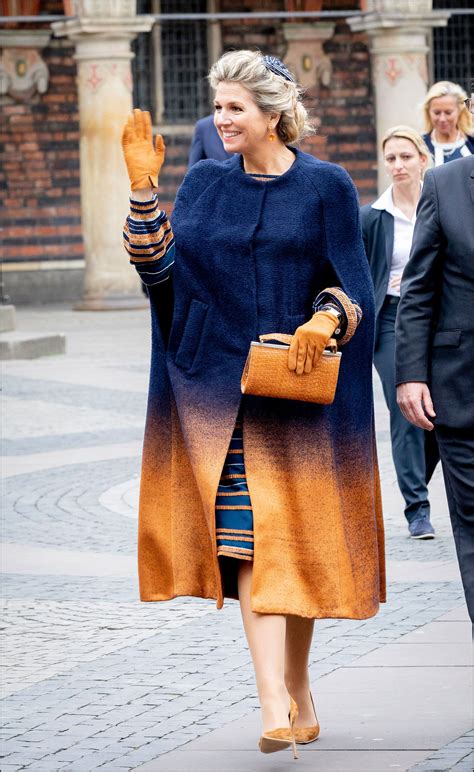 máxima de estreno el look más trendy de la reina de holanda moda reina de holanda colección