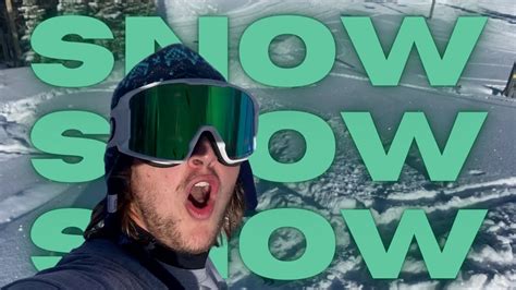 Preseason Snowboarding In Deep Snow Youtube