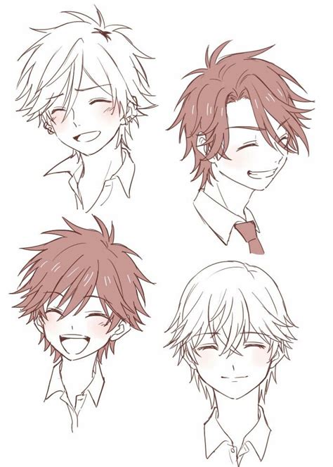 くらひこ Blkrhk Boy Hair Drawing Manga Hair Anime Drawings Sketches