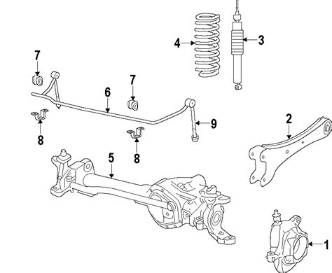 Ford F 350 Super Duty Bar Front Suspension Tie Suspension Track