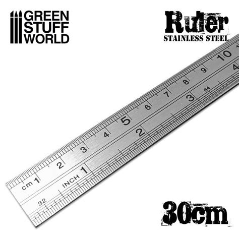 Stainless Steel Ruler 30cm 8116es