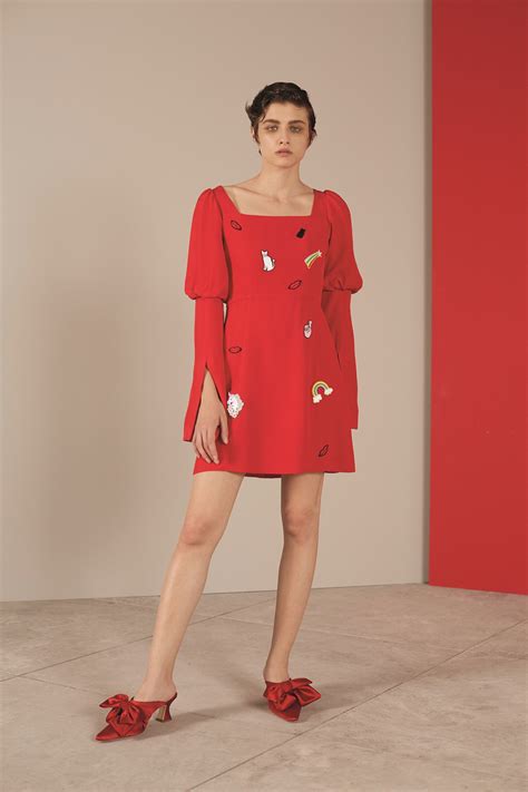 Vivetta Resort 2018 Collection Photos Vogue Fashion Red Long