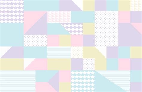 Pastel Pink Geometric Wallpaper Muralswallpaper