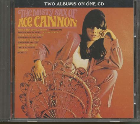 Ace Cannon Cd The Misty Sax Of Ace Cannon Memphis Golden Hits Cd