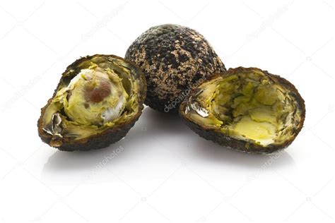 Cutted Rotten Avocados — Stock Photo © Humbak 69397363