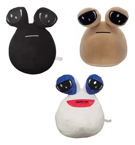 3pc Emoción Alien Pou Furdiburb Muñeco Peluche Juguete Regal Cuotas