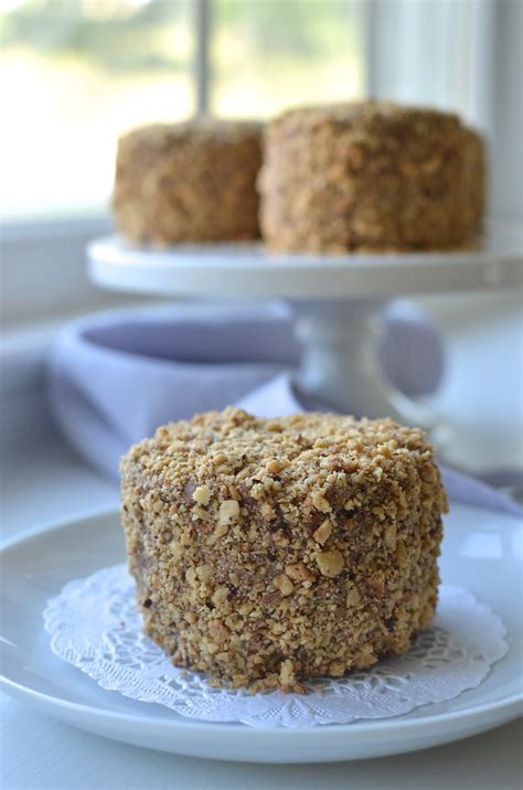 Playing With Flour Hazelnut Balls Mini Hazelnut Cakes With Mocha