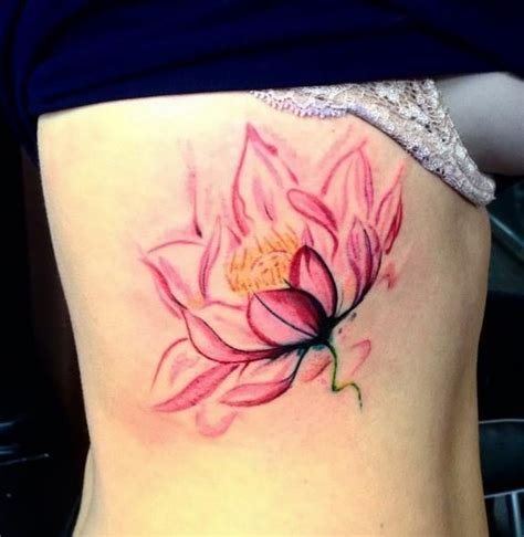 33 Watercolor Lotus Tattoo Designs Amazing Tattoo Ideas Lotus